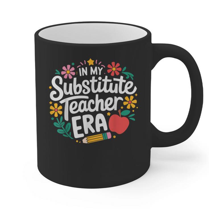 In My Substitute Teacher Era Graphic Print Coffee Mug