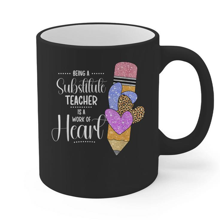 Being A Substitute Teacher Substitute Teaching Graphic Print Coffee Mug