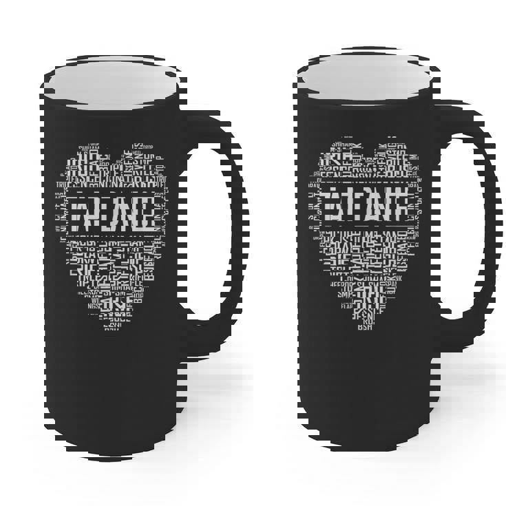 Tap Dance Heart Lover Tap Dancer Dancing Teacher For Men Women Girls Kids Graphic Print Coffee Mug