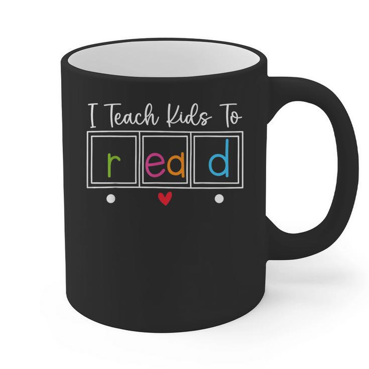 I Teach Kids To Read Reading Teacher Appreciation Graphic Print Coffee Mug