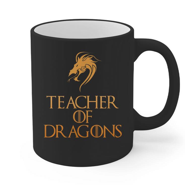 Teacher Of Dragons For Teachers Top Tee T-Shirt Graphic Print Coffee Mug