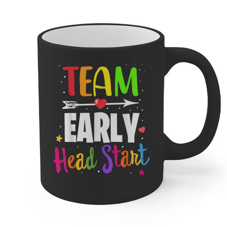 Teacher Early Childhood Education Preschool Head Start Crew Graphic Print Coffee Mug