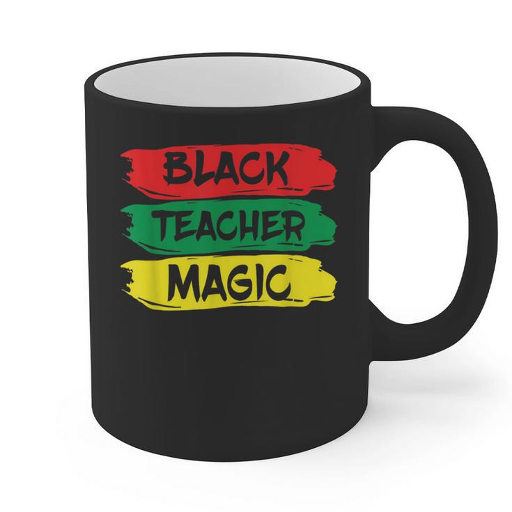 Teacher Magic Black History Month Educator For Men Women Graphic Print Coffee Mug