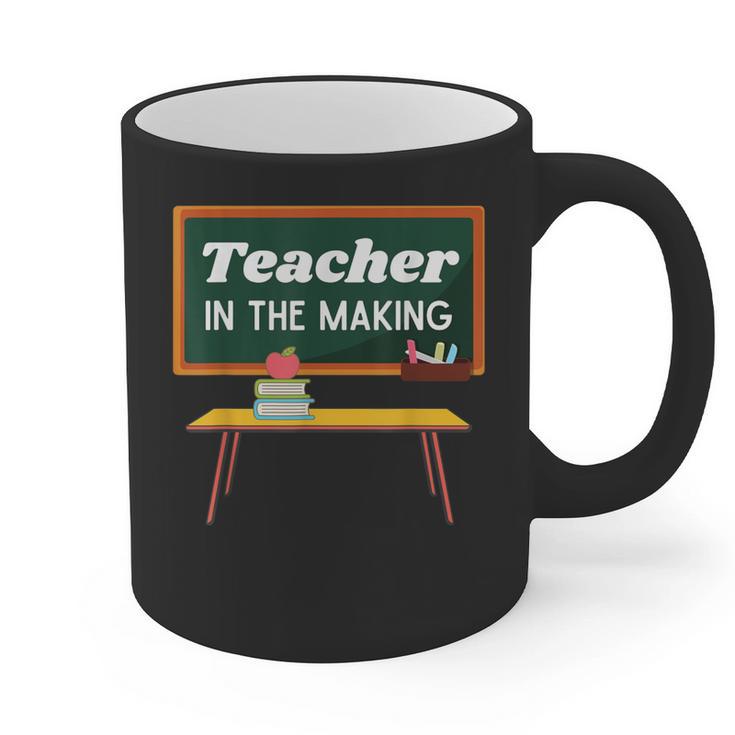 Teacher In The Making Future Teacher Kids Back To School Graphic Print Coffee Mug