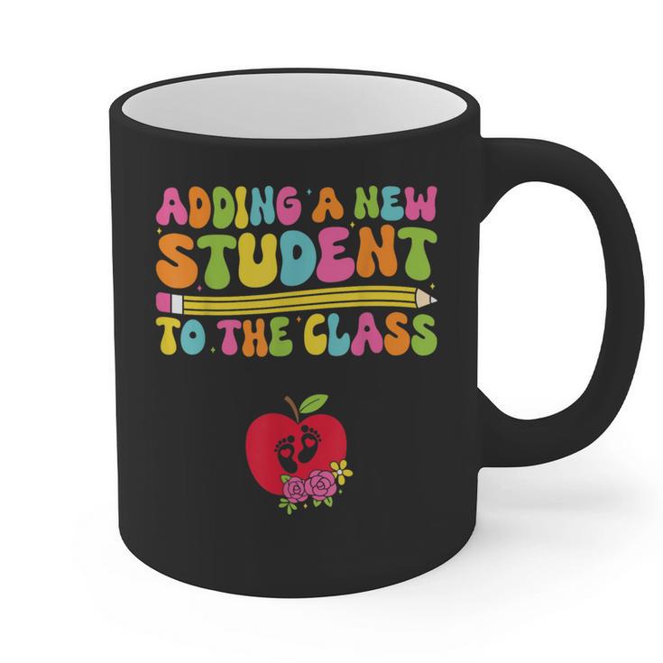 Teacher Pregnancy Announcement Clothing Expecting Teacher X-Small Graphic Print Coffee Mug