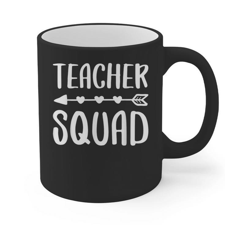 Teacher Squad Shirt Men Women Teacher Team Graphic Print Coffee Mug
