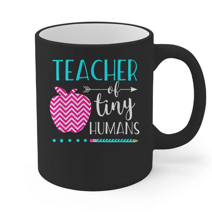 Teacher Of Tiny Humans Preschool Pre K Kindergarten Teacher Graphic Print Coffee Mug