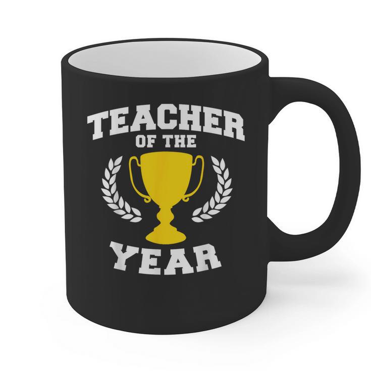 Teacher Of The Year For Men Women Graphic Print Coffee Mug