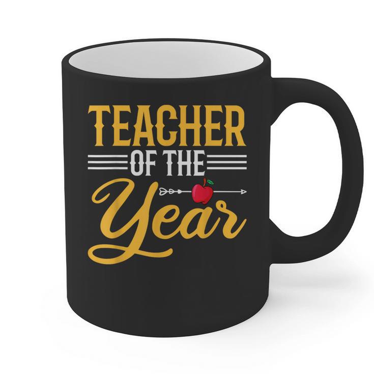 Teacher Of The Year Men Women Teachers Graphic Print Coffee Mug