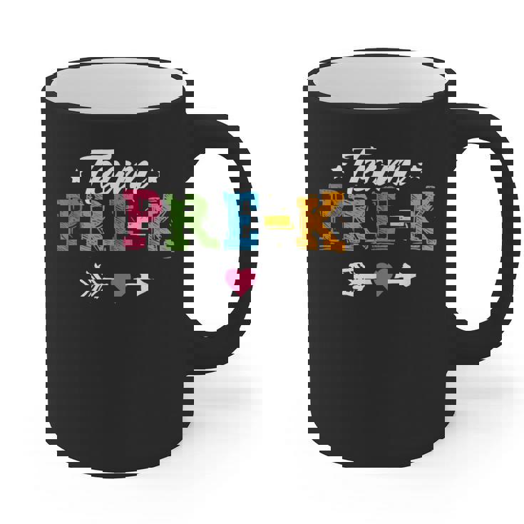 Team Pre-K Shirt PreSchool Teacher Student Back To School Graphic Print Coffee Mug