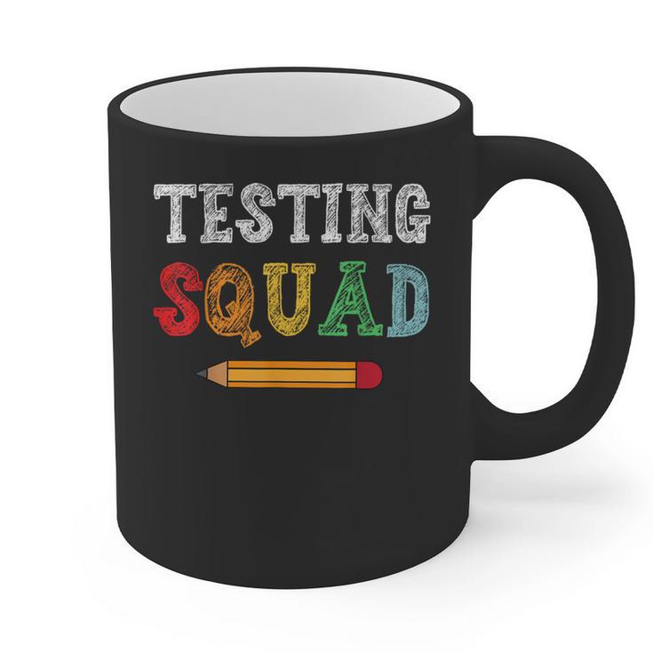 Testing Squad Costume Test Day Teacher Student School Graphic Print Coffee Mug