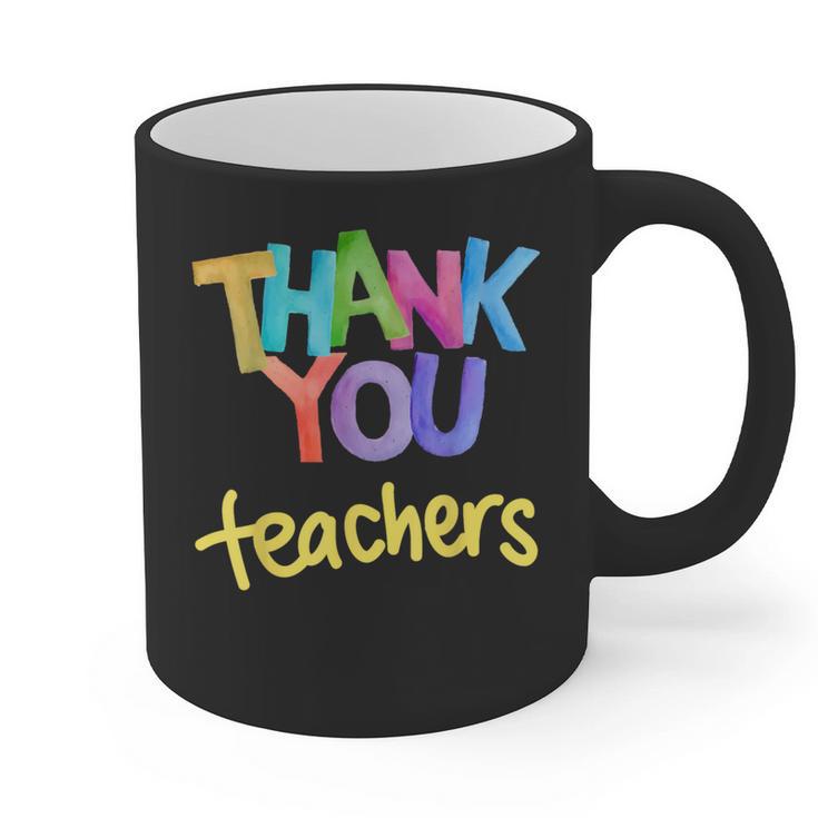 Thank You Teacher Appreciation Graduation Men Women Girls Kids Graphic Print Coffee Mug