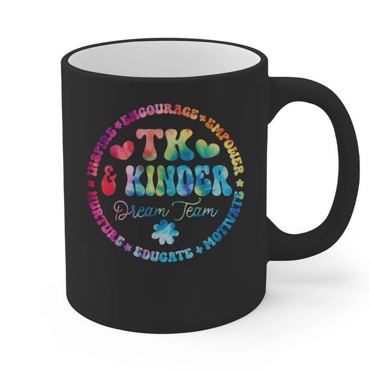 TK & Kinder Dream Team Transitional Kindergarten Teacher Graphic Print Coffee Mug