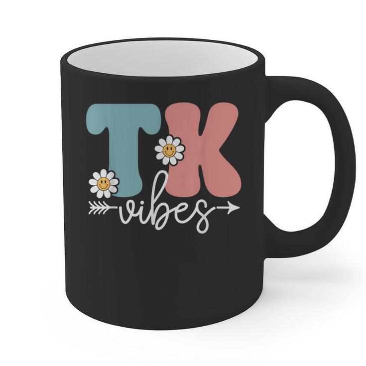 TK Vibes Back To School Teachers Students TK Team Graphic Print Coffee Mug