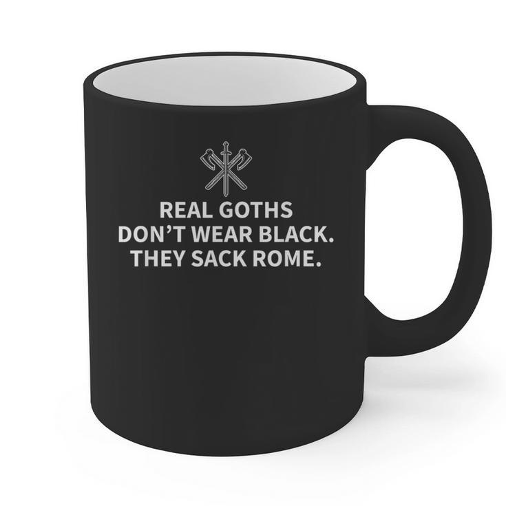 History Teacher Real Goths Sack Rome Graphic Print Coffee Mug
