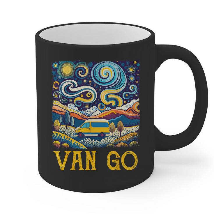 Van Go Vanlife Accessories Artist Art Teacher Graphic Print Coffee Mug