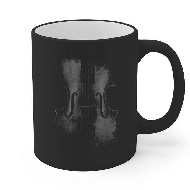 Violin Player Instrument Music Teacher Musical Violinist Graphic Print Coffee Mug