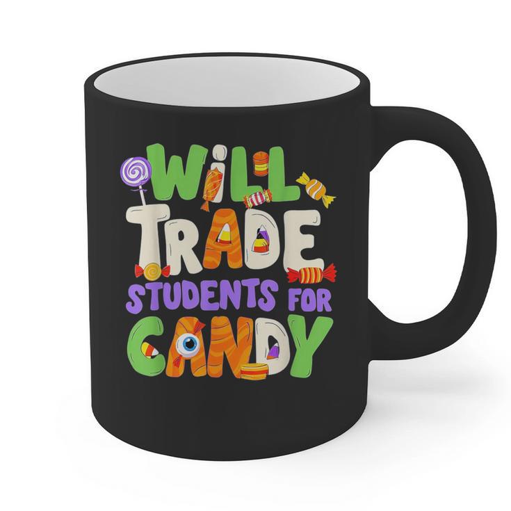 Will Trade Students For Candy Teacher Cute Halloween Costume Graphic Print Coffee Mug