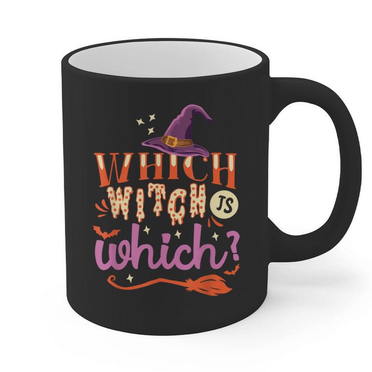 Which Witch Is Which Halloween English Teacher Graphic Print Coffee Mug