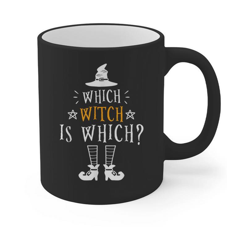 Which Witch Is Which Halloween Grammar Teacher Costume Graphic Print Coffee Mug