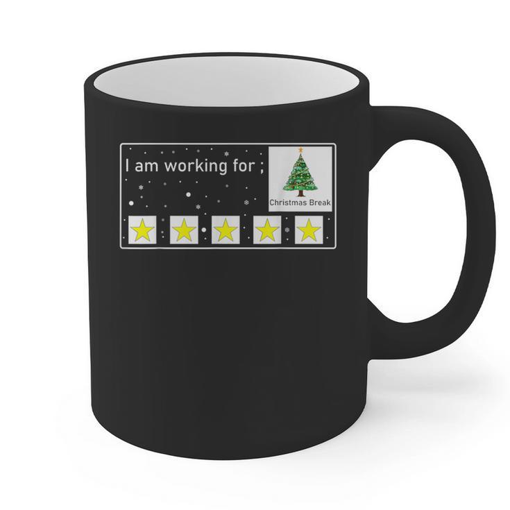 I Am Working For Christmas Break Special Education Teacher Graphic Print Coffee Mug