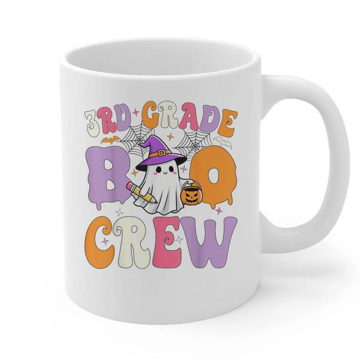 3rd Grade Boo Crew Spooky Third Grade Halloween Teacher Graphic Print Coffee Mug