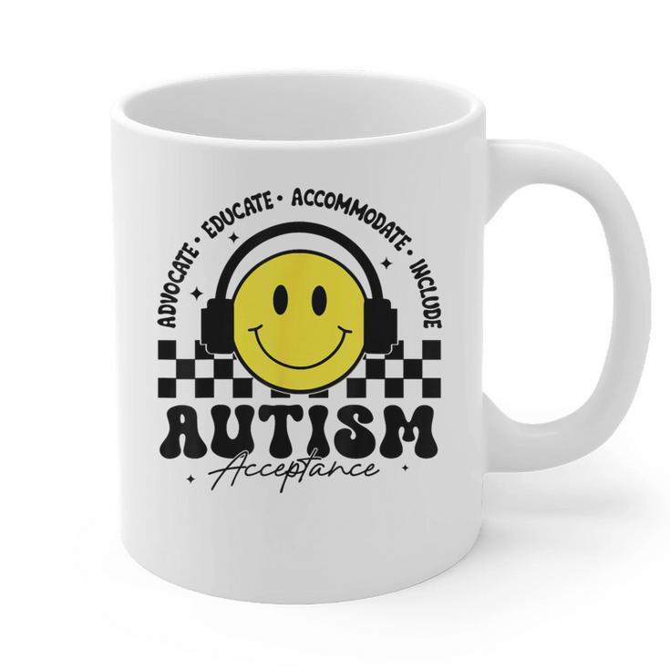 Autism Awareness Acceptance Special Education Teacher Kids Graphic Print Coffee Mug