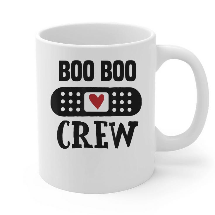 Boo Boo Crew First Aid School Nurse Day Care Teacher Graphic Print Coffee Mug