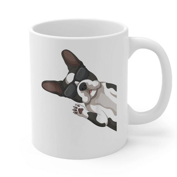 Boston Terrier Bostie Dog Kids Men Graphic Print Coffee Mug