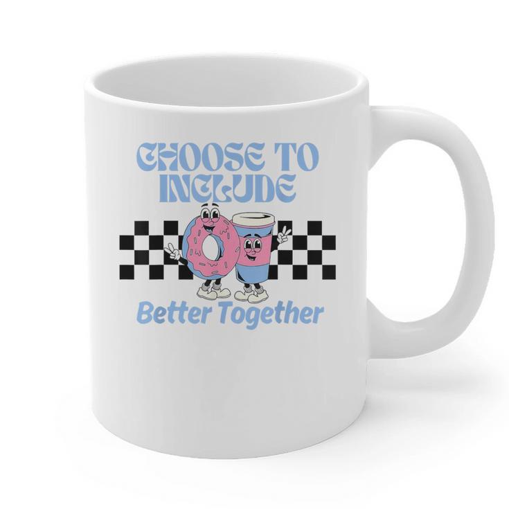Choose To Include Special Education Teacher Autism Awareness Graphic Print Coffee Mug