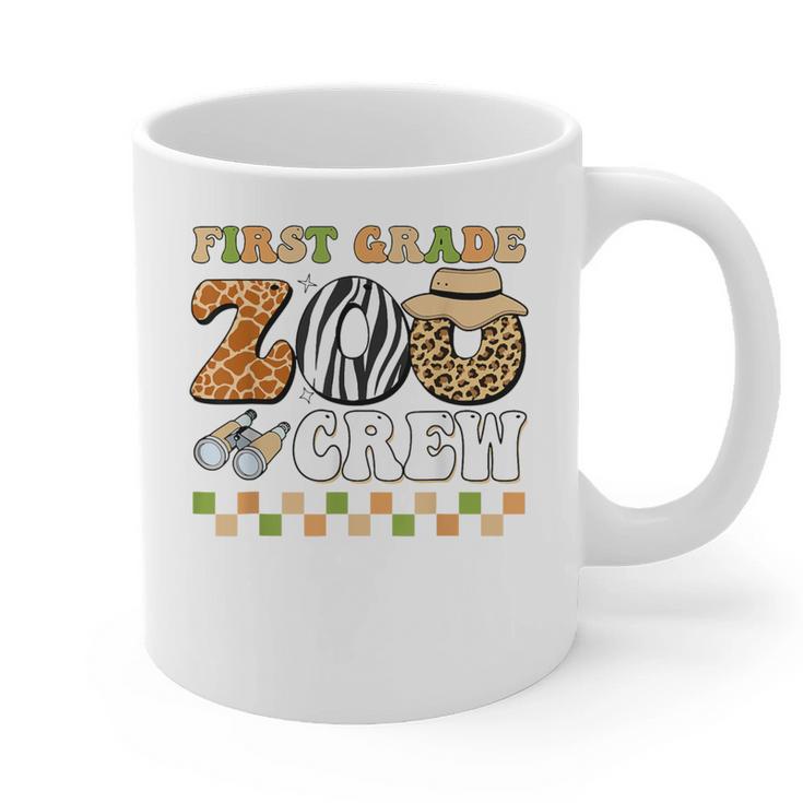 Field Zoo Trip Teacher First Grade Crew Back To School Graphic Print Coffee Mug