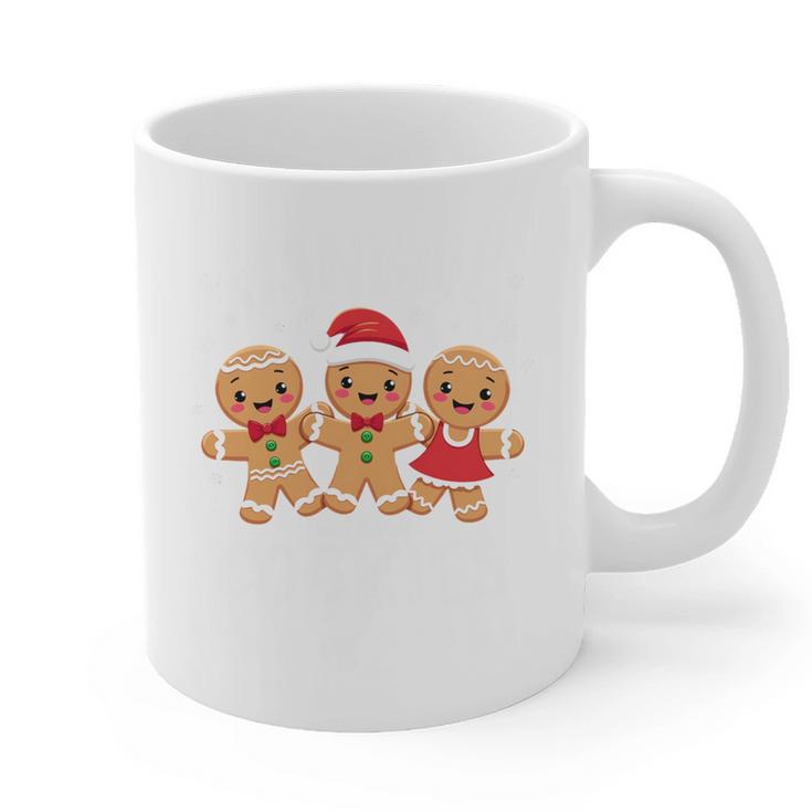 Hanging With My Cookies Gingerbread Christmas Teacher Xmas Graphic Print Coffee Mug