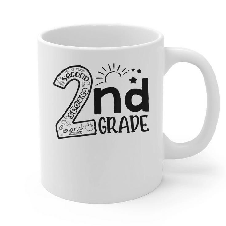 Hello On To 2nd Grade Teachers Boys And Team Secound Grade Graphic Print Coffee Mug