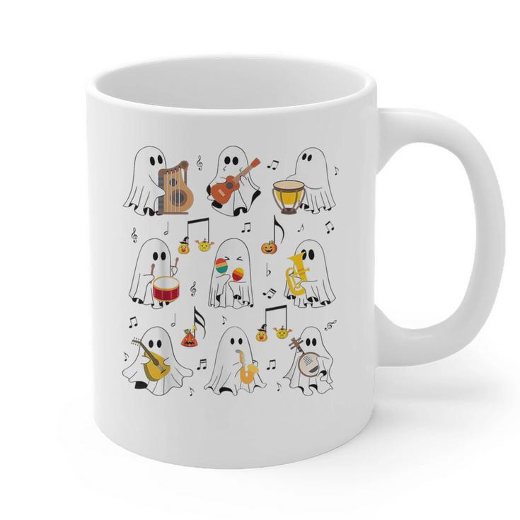It's A Bootiful Day To Make Music Ghost Teacher Graphic Print Coffee Mug