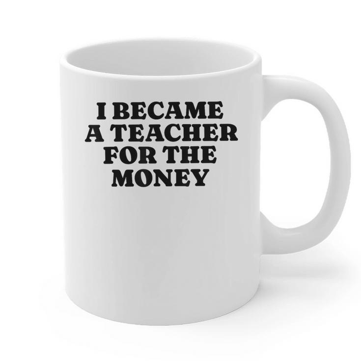 Lie Teacher Saying Humor School Class Women's Graphic Print Coffee Mug