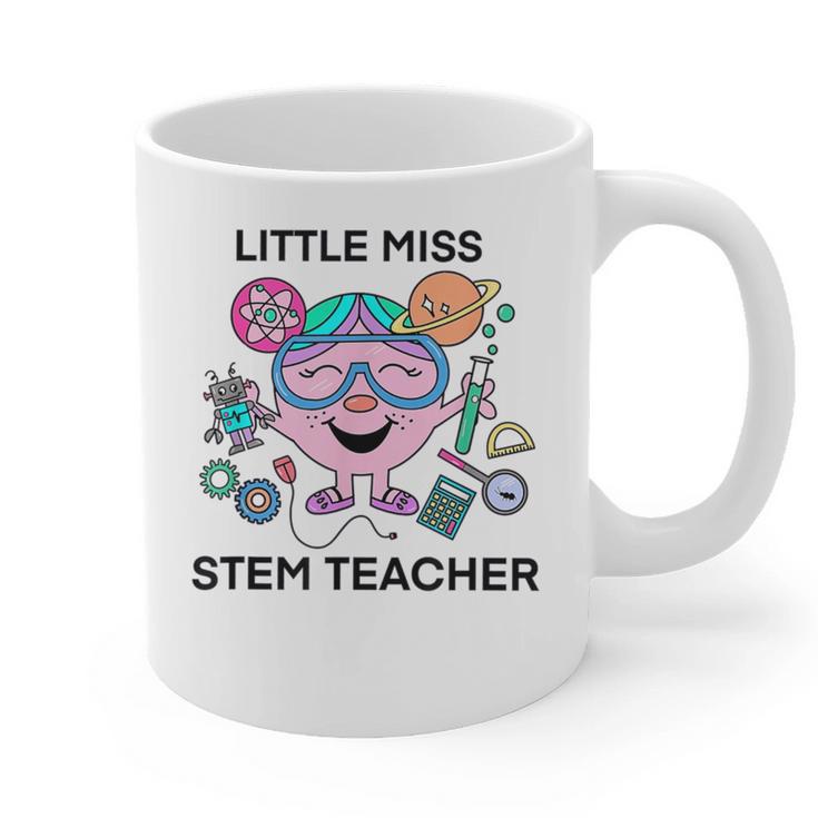 Little Miss Stem Teacher Graphic Print Coffee Mug