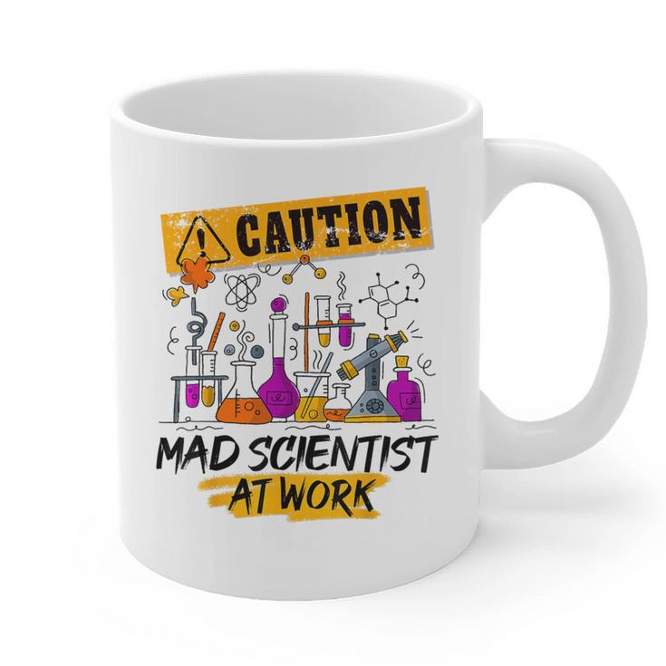 Mad Scientist Halloween Costume Science Teacher Graphic Print Coffee Mug