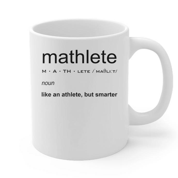 Mathlete Definition Math Math Teacher Nerd Geek Men Women Girls Kids Graphic Print Coffee Mug
