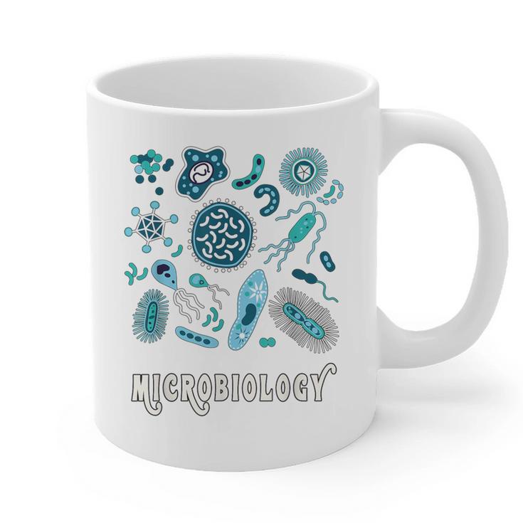 Microbiology Teacher Science Instructor Tee Shirt For Men Women Graphic Print Coffee Mug