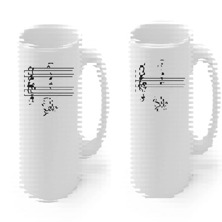 Music Notes Shirt Shh Quarter Fermata Teacher Graphic Print Coffee Mug