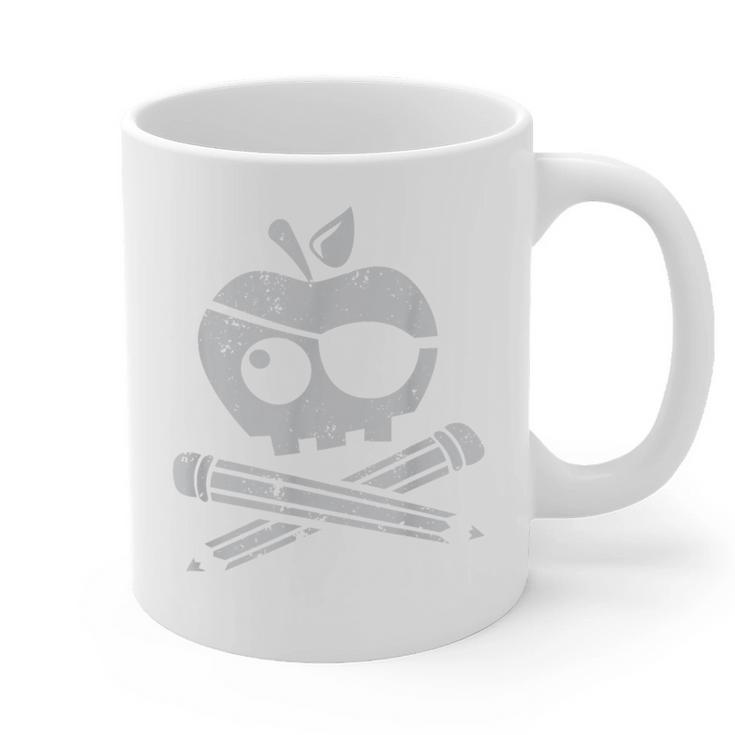 Pirate Teacher Graphic Print Coffee Mug