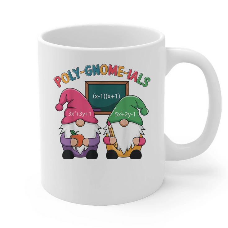 Poly-Gnome-Ials Algebra Teacher Calcul Teacher Graphic Print Coffee Mug