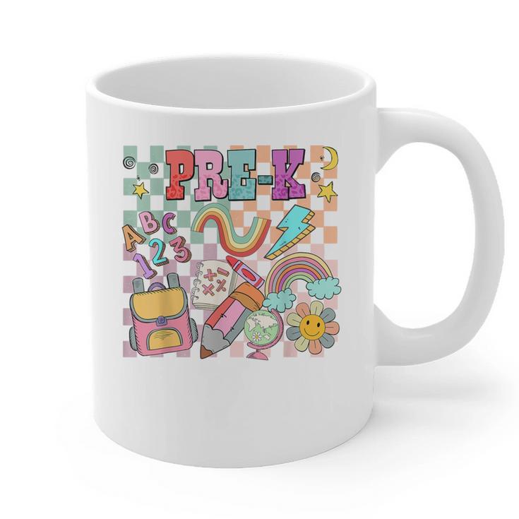 Pre K Back To School Teacher Student Men Women Kids Graphic Print Coffee Mug