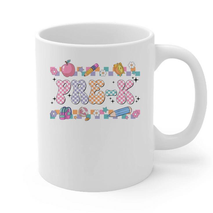 Pre-K Back To School Teachers Kids 1st Day Of School Graphic Print Coffee Mug