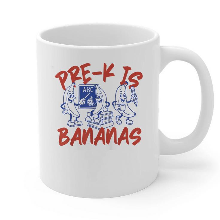 Pre-K Is Bananas Teacher Back To School Chaos Coordinator Graphic Print Coffee Mug