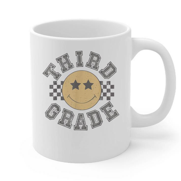 Retro Third Grade Teacher Student 1st Day Back To School Graphic Print Coffee Mug