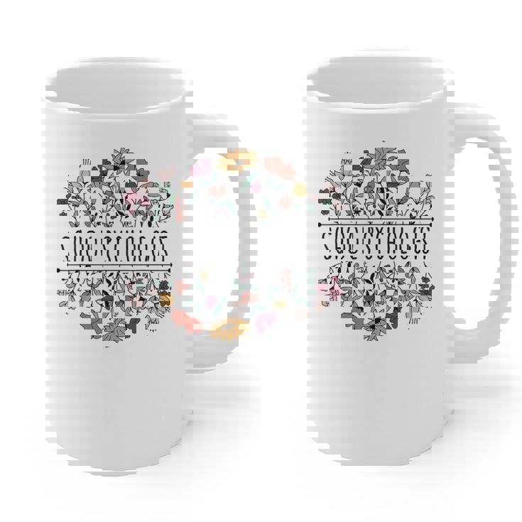 School Psychologist Psychology Teacher Appreciation Graphic Print Coffee Mug