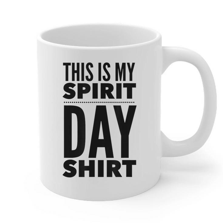 School Teacher Spirit Day Costume For Men Women Graphic Print Coffee Mug