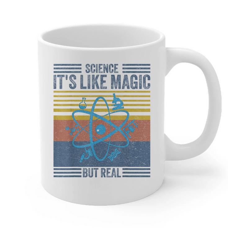 Science It's Like Magic But Real Science Teacher Geek Nerd Graphic Print Coffee Mug