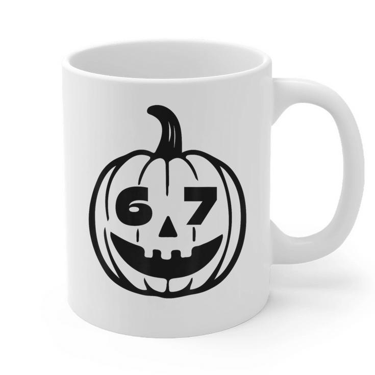 Six Seven Halloween Costume For Students Teachers Graphic Print Coffee Mug